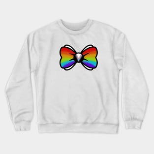 Pride Bow Tie Design Crewneck Sweatshirt